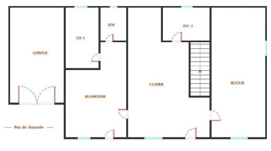Maison 4 chambres  - panneaux photovoltaiques Chauffailles 71170