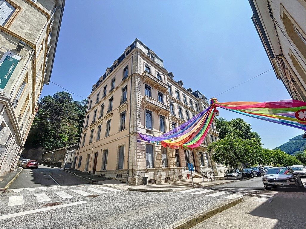 TARARE - APPARTEMENT DUPLEX T4 - 90 M2 - 3 CHAMBRES DANS IMMEUBLE MAGNIFIQUE AVEC PARC ARBORÉ DE 15000 M2