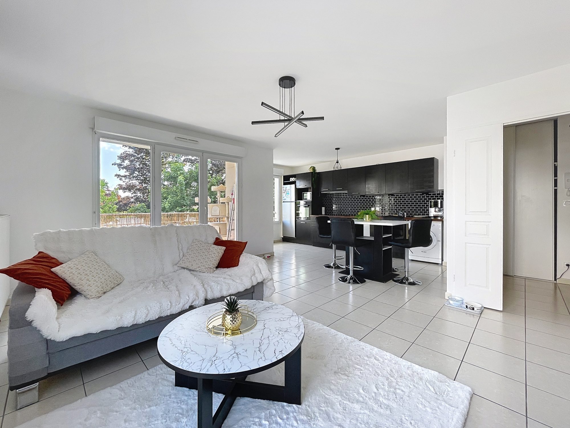 T3 de 62m2 avec balcon et deux places de parking - Quetigny