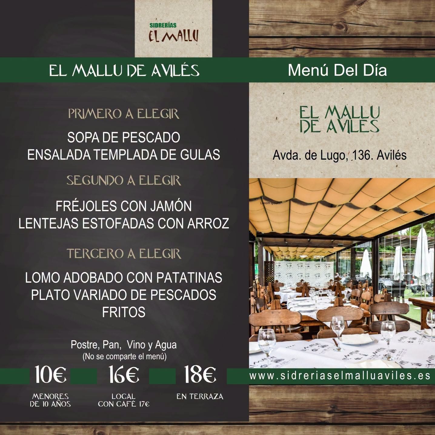 Imagen del Menú