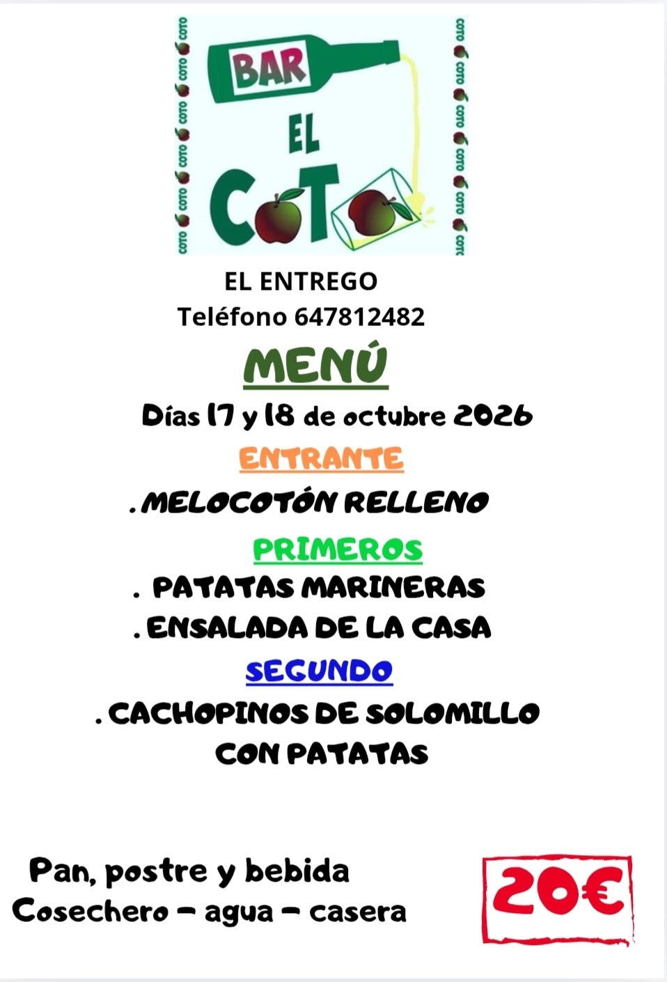 Imagen de menú anterior