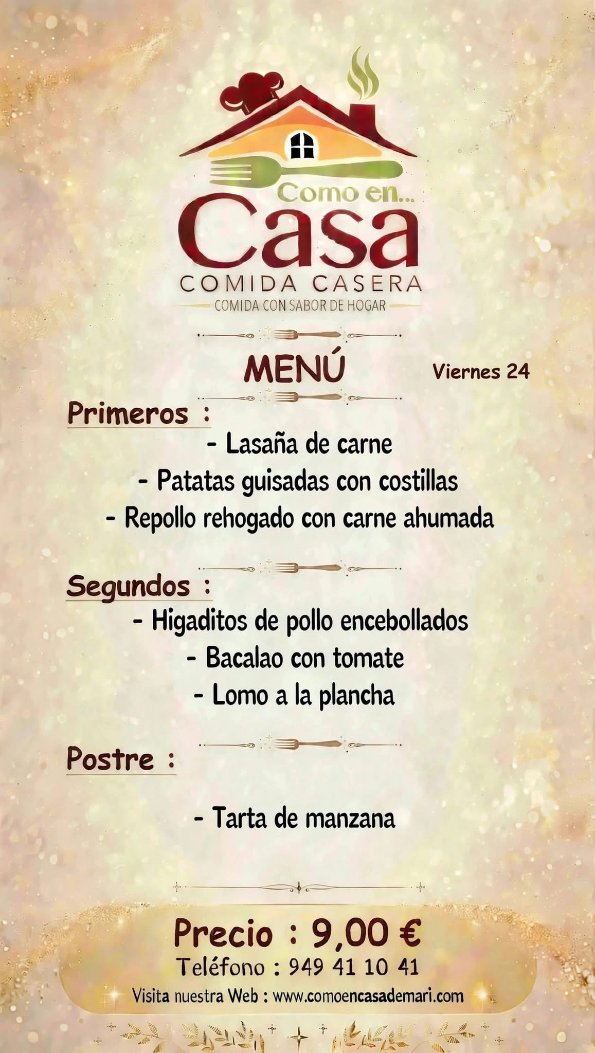 Imagen de menú anterior