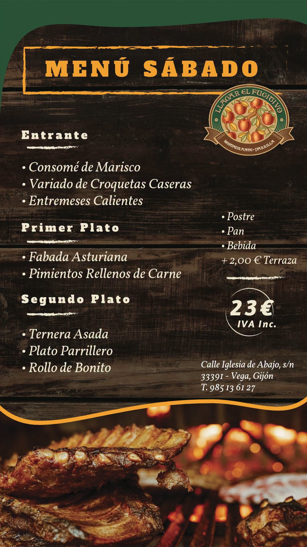 Imagen del Menú