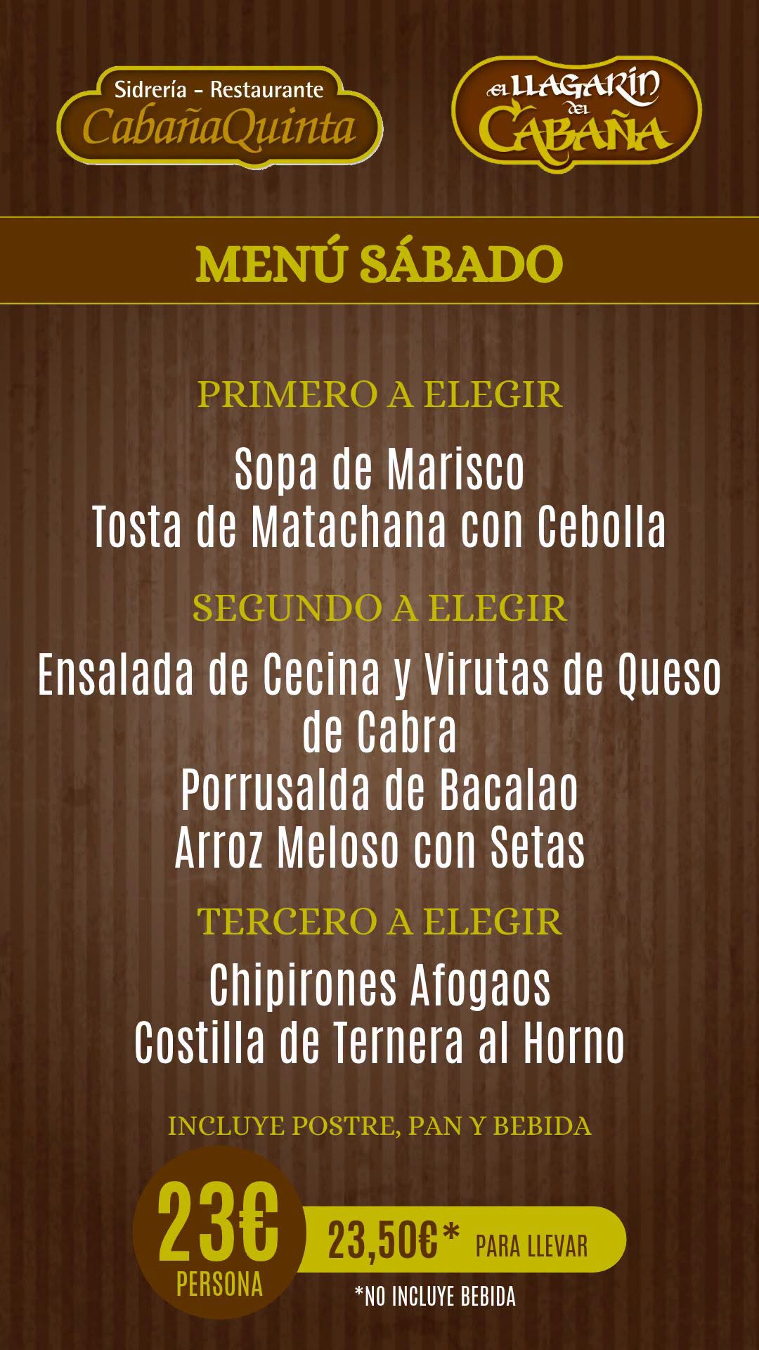 Imagen del Menú