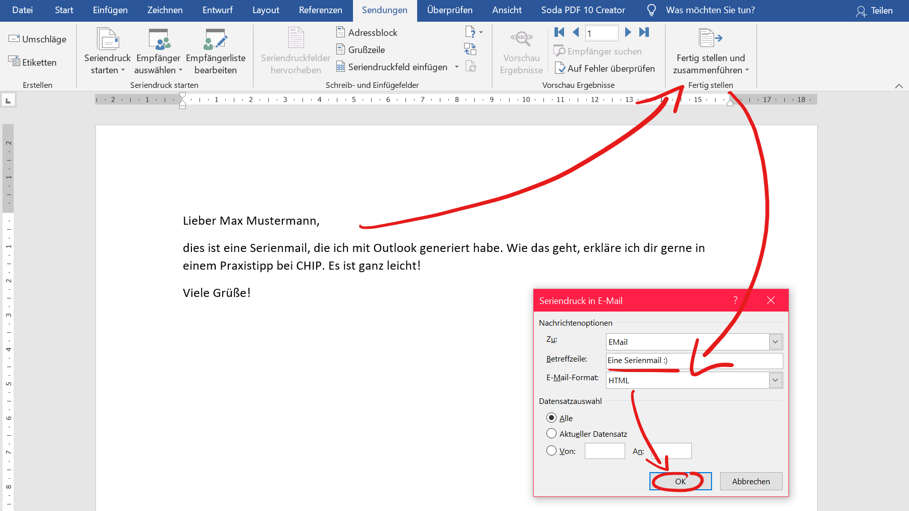 Word Dokument Als Email Versenden Nicht Als Anhang Word dokument senden an email empfänger [2025]