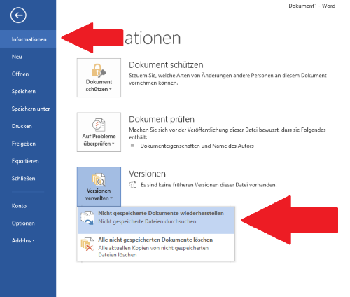 Microsoft word dokument lässt sich nicht öffnen [2025]
