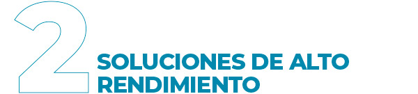 SOLUCIONES DE ALTO RENDIMIENTO