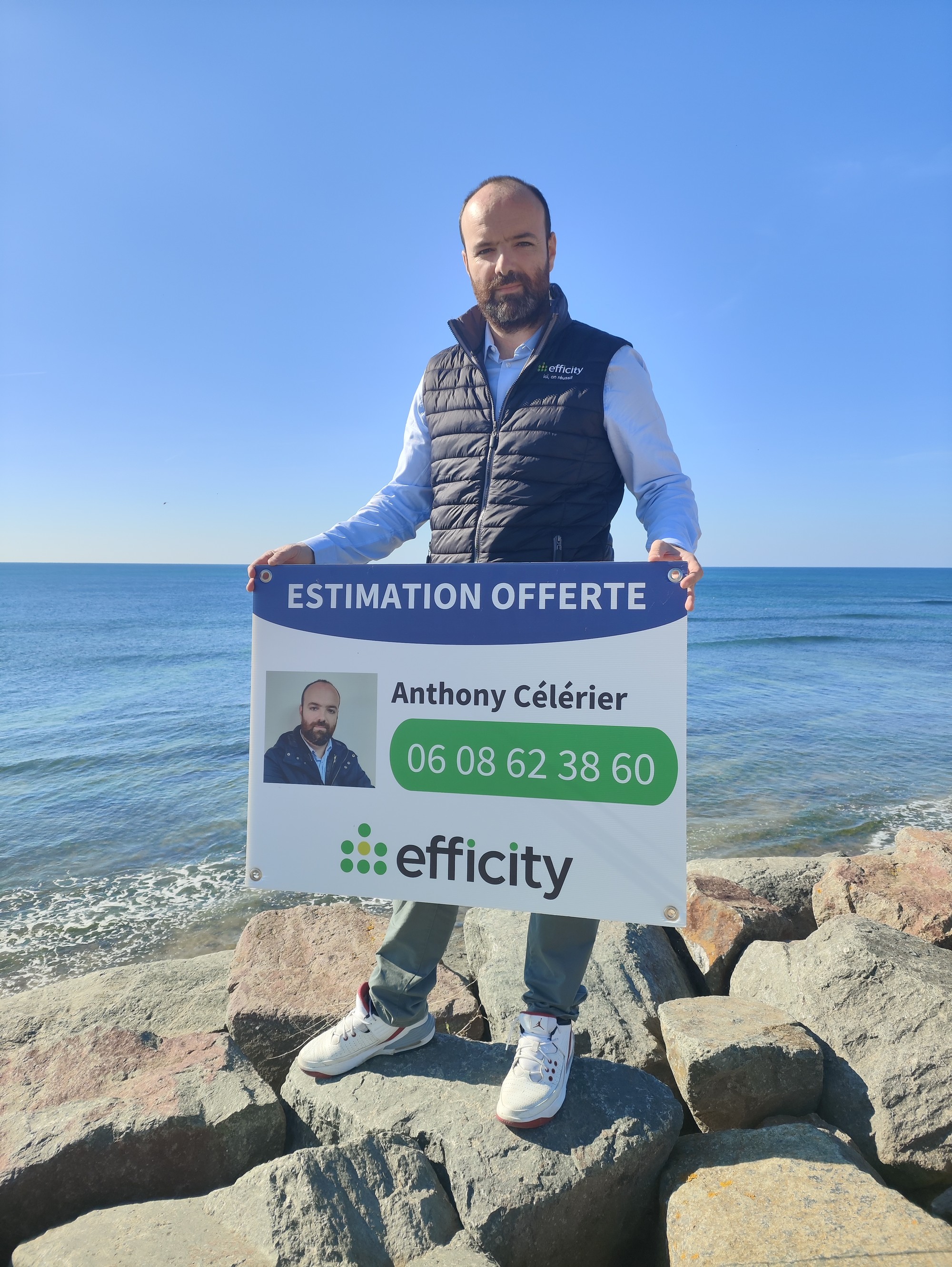 Anthony Célérier consultant immobilier chez efficity