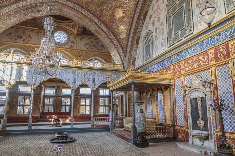 Throne Room Inside Harem Section of Topkapi Palace