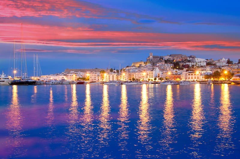 Ibiza Night View