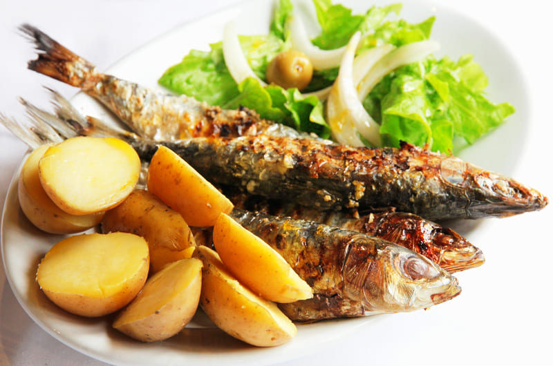Grilled Portuguese Sardines