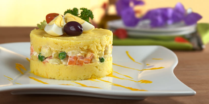 Causa a Traditional Peruvian Dish