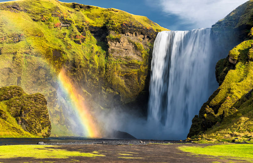 Skogafoss Waterfall