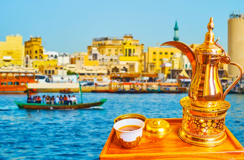 Traditional Arabic Coffee Dubai Creek