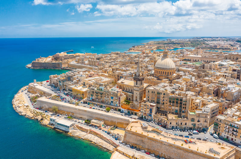 Lady of Mount Carmel church - St. Paul`s Cathedral in Valletta