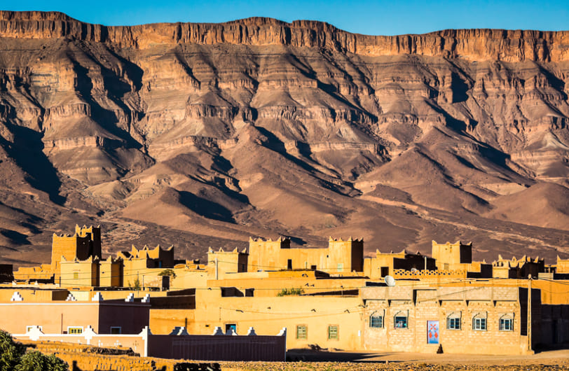 Landscape View of Mountains - Zagora