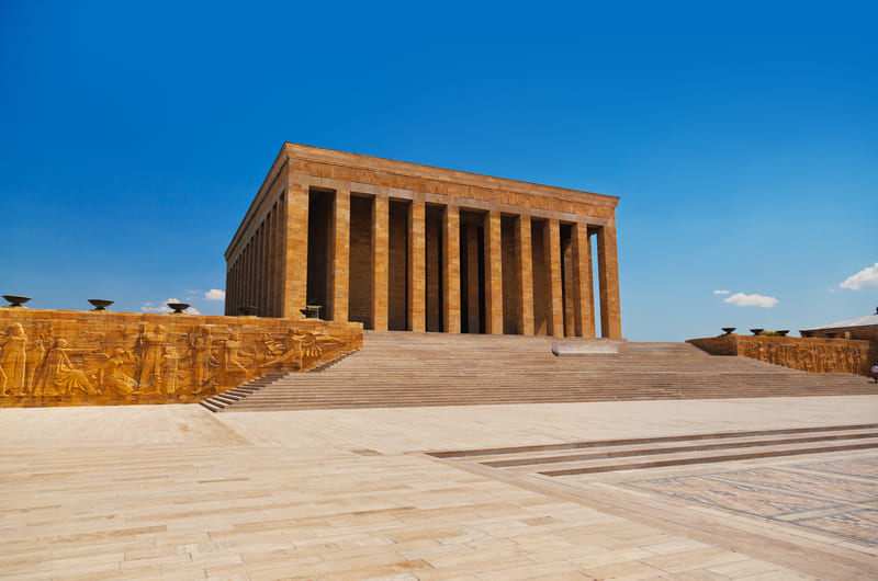 Mausoleum of Atatürk in Ankara