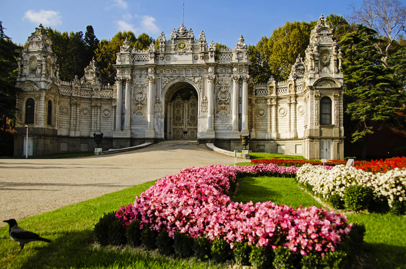 Dolmabahce Palace Entrance Istanbul