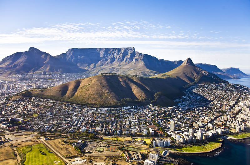Table Mountain in Cape Town
