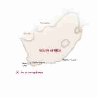 MEMORABLE FOOD & WINES OF SOUTH AFRICA map