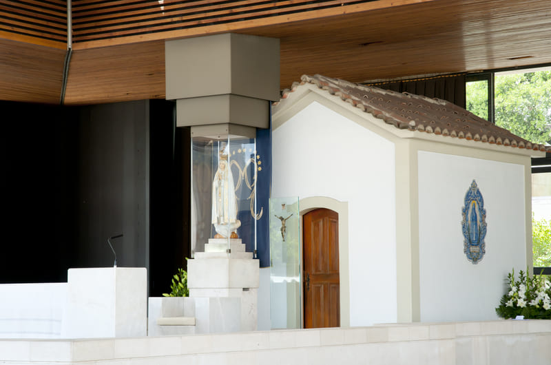 Chapel of Apparitions in Fatima Portugal