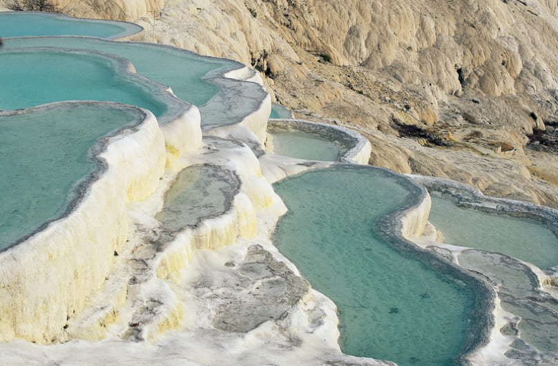 Travertine Pools in Pamukkale