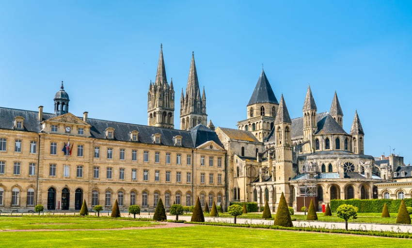 City Hall and The Abbey of Saint-Etienne Caen