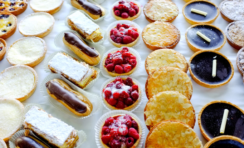 French Cakes and Pastries