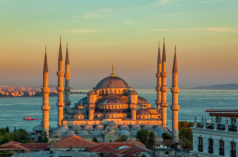 The Blue Mosque in Istanbul