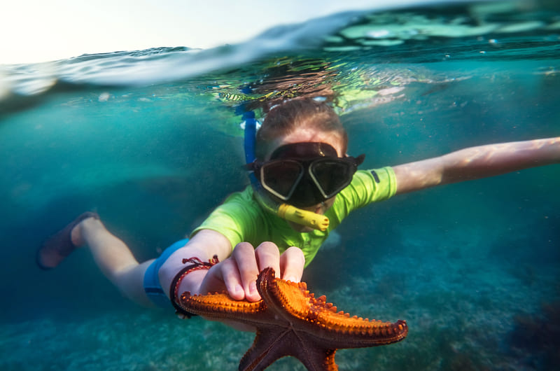 Snorkeling in Zanzibar