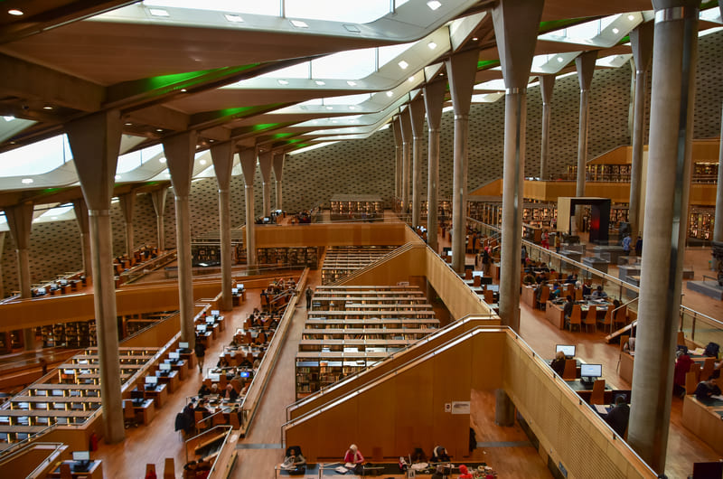 Alexandria Library - The Bibliotheca Alexandrina