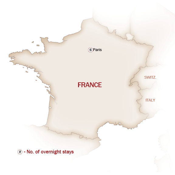 FAMILY FUN IN PARIS map