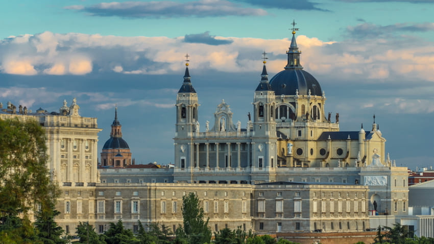 Santa Maria la Real de La Almudena Cathedral Madrid