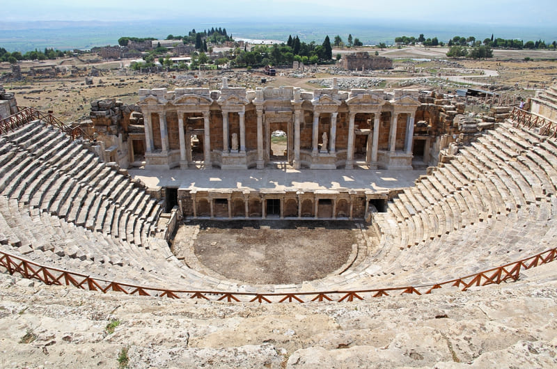 Ruins of Hierapolis Pamukkale