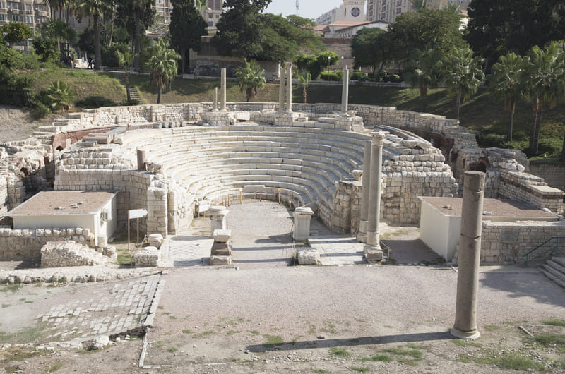 The Roman Amphitheater in Alexandria