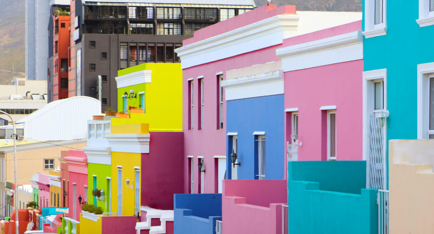 Bo-Kaap Homes in Malay Quarter - Cape Town