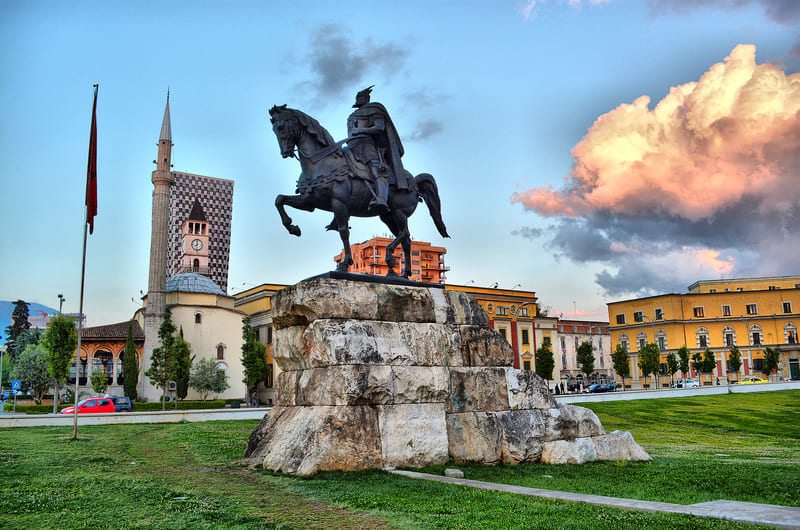 Scanderbeg Square - Tirana, Albania