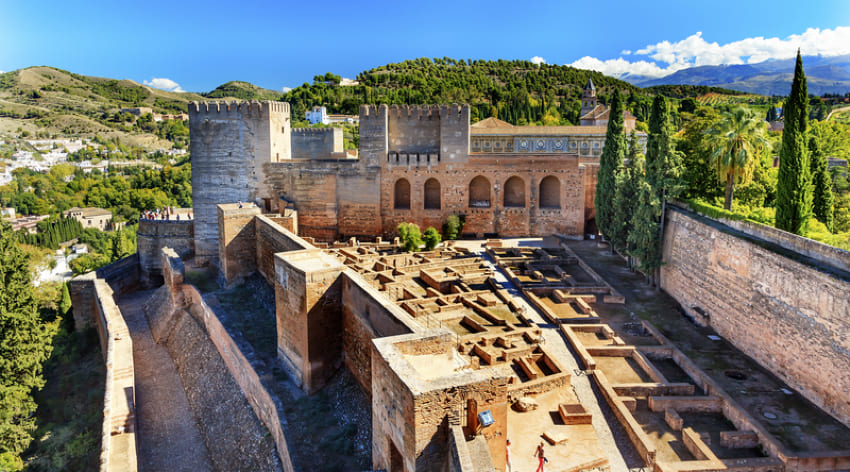 Alcazaba Castle Granada