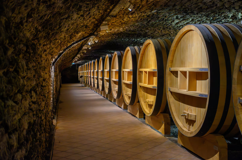 Underground Wine Cellars Chateauneuf-du-Pape