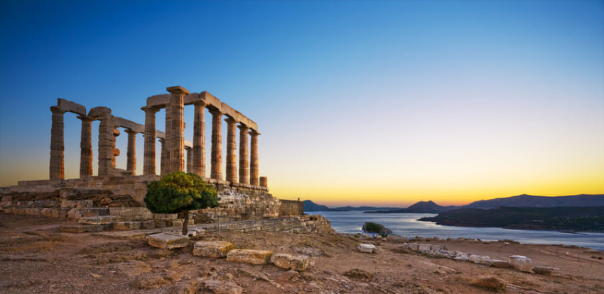Temple of Poseidon at Cape Sounion