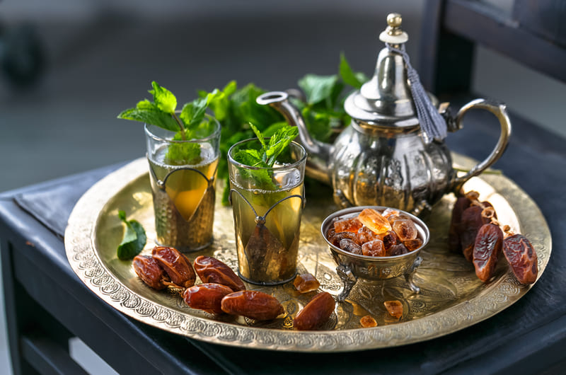 Traditional Moroccan Mint Tea