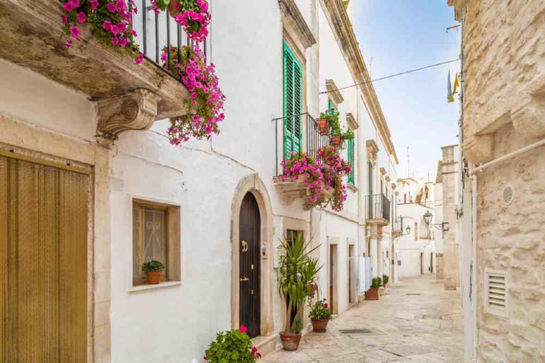 PRIVATE FULL DAY TOUR TO LOCOROTONDO, MARTINA FRANCA, ALBEROBELLO WITH WINE TASTING AND FOOD PAIRING