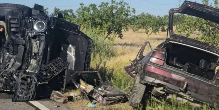 В Кагульском районе в ДТП погибли супруги, трое детей в больнице