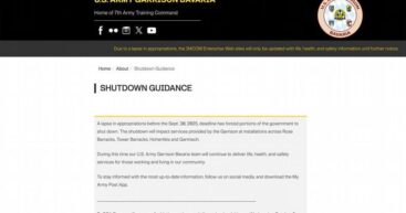 Пентагон советует военнослужащим в Германии обращаться за едой к благотворительным организациям и социальным займам»