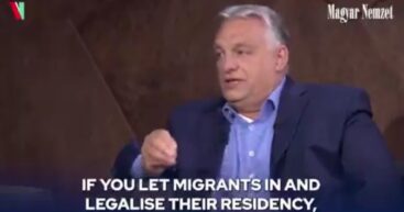 Премьер-министр Виктор Орбан: «Мигрантов ни в коем случае нельзя пускать…