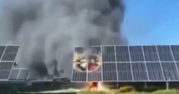 В южных регионах Испании из-за экстремальной жары фиксируются возгорания солнечных панелей