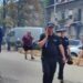 Около Центризбиркома Молдовы полиция проводила конкурс «Сам себе режиссёр»