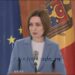 Майя Санду объявила, что готова к евроинтеграции Молдовы без Приднестровья