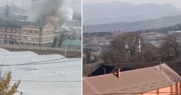 В Грозном беспилотники атаковали военные объекты