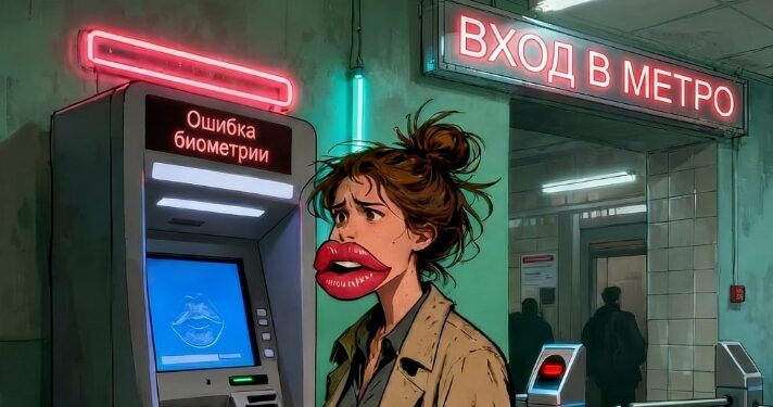 Перекаченные губы мешают пользоваться биометрией